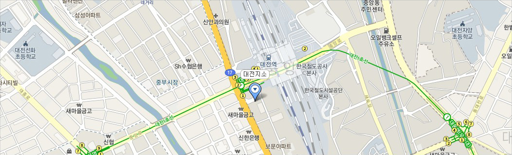 대전지소 지도 이미지